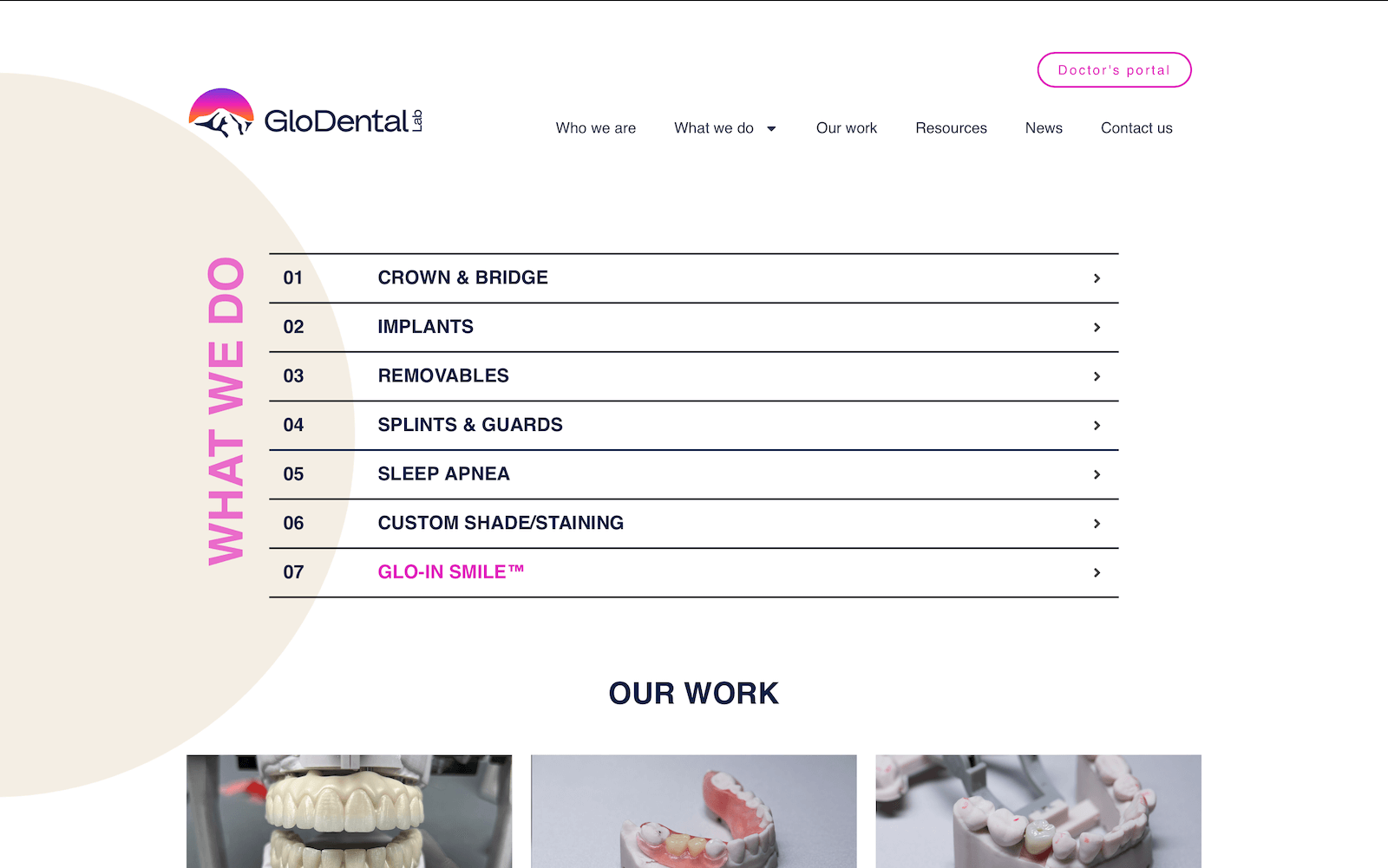 Dental Lab web