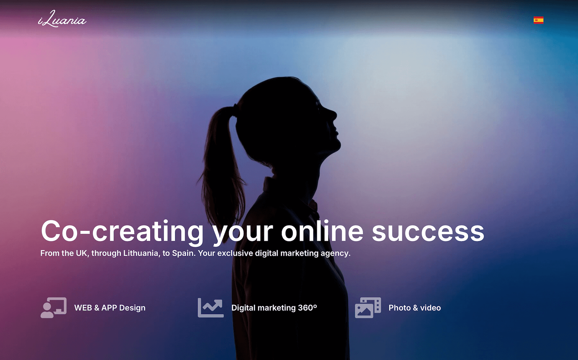 website for a digital marketing agency